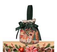 Bolsa De Regalos De Navidad - Bolsas De Dulces De Navidad, Bolsas De Favor De Fiesta, Conteniendo Dulces De Vacaciones Con Cordón, Snacks De Festival Portátiles Para Un Buen Bocadillo En El Aula