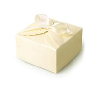 bolsa de regalos, Wave Kraft Paper Candy Box 9x9x5cm 250g White Cardboard Pack of 10/20 Multicolor(Yellow,1 count (Pack of 1))