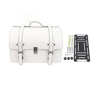 Bolsa de Rejilla Trasera de Motocicleta 29.5L Capacidad de Liberación Rápida, Cuero Falso, Ajuste Universal, Bloqueo Combinado, Hecho de Materiales de Desgaste, Ofrece un Amplio