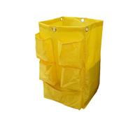 Bolsa de repuesto para carrito de limpieza, gran capacidad, bolsa de basura Oxford para carrito de limpieza y carrito de limpieza