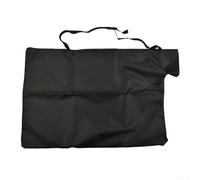 Bolsa de repuesto para soplador de hojas y sistemas de trituradora de vacío de jardín con porosidad de tela mejorada y suave (negro)