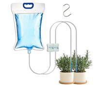 Bolsa de riego para árboles, 5,2 L, con escurridor interior, ajustable, para colgar en el trabajo, para el jardín, para invernadero,
