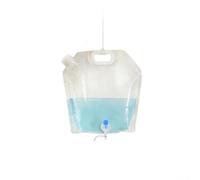 Bolsa de riego por goteo de 10 L con válvula de control de flujo para riego de plantas al aire libre y gestión de la humedad del suelo (3 metros)