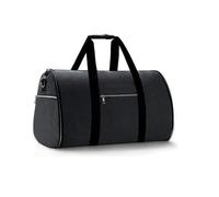 Bolsa de Ropa Convertible con Correa for el Hombro Bolsa Lona for Llevar for Hombres y Mujeres 2 en 1 Maleta Colgante Bolsas Viaje for Traje para Viajes(Black)