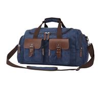 Bolsa De Ropa De Mano El Petate para El Viaje, Bolso De Mano del Viaje del Vintage del Bolso De Noche del Fin De Semana De La Lona Lleva En El Bolso Bolsa De Viaje De Negocios (Color : D, Size : 51*