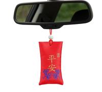 Bolsa de Sal Espiritual,Bolsa de Sal Espiritual Budista,Esperanza de una Vida Mejor - Collar de Bolsa de Sal Espiritual Budista de China para Estudio, oficinas, cajones, automóviles