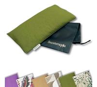 Bolsa de Semillas 30x15 cm para Microondas - Cojín Térmico Natural Calor o Frío - Alivia Dolores y Estrés - Romero, Lavanda y Trigo - SACOTERAPIA