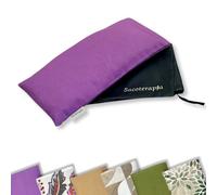 Bolsa de Semillas 30x15 cm para Microondas - Cojín Térmico Natural Calor o Frío - Alivia Dolores y Estrés - Romero, Lavanda y Trigo - SACOTERAPIA