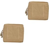 Bolsa de senderismo, bolsa de montañismo, bolsillo de almacenamiento, bolsa de camping, bolsa de cintura, bolsa de salvamento de vidas, kit de paquete deportivo 1000d, ver imagen, 16x15CMx2pcs