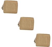 Bolsa de senderismo, bolsa de montañismo, bolsillo de almacenamiento, bolsa de camping, bolsa de cintura, bolsa de salvamento de vidas, kit de paquete deportivo 1000d, ver imagen, 16x15CMx3pcs