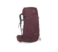 Osprey Kyte Mochilas de senderismo para mujeres - Diseño duradero para cualquier entorno al aire libre - Panel trasero Airscape - Cubierta para lluvia incluida, Elderberry Purple, XS/S, 38 L
