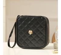 Bolsa De Servilletas Sanitarias Portátil Mini bolsa de almacenamiento de toallas portátil for tía, bolsa de almacenamiento de flores(Schwarz)