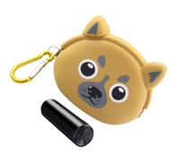 Bolsa de silicona para golosinas para perros, bolsa de entrenamiento para mascotas, contenedor portátil de entrenamiento para mascotas, dispensador de bolsas para excrementos de mascotas, bolsa de