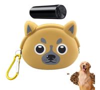 Bolsa de silicona para golosinas para perros,Bolsas de silicona para golosinas para perros - Bolsa de bocadillos para mascotas - Bolsa para golosinas para caca de perro, bolsa contenedor de entrenamie
