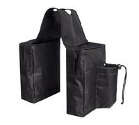 Bolsa de Silla de Montar ATV, Bolsillo Delantero de Motocicleta Universal ATV Bolsa Impermeable Motocicleta Colgante Bolsita para Tanques Bag para UTV Snowmobile Motorcycle Bicicleta (Black)