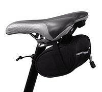 Bolsa de sillín de bicicleta Bicicleta reflectante debajo del asiento Bolsa Paquetes de cuña Bolsas de almacenamiento de bicicletas Bolsa de cola de gran capacidad para bicicleta de carretera MTB