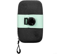 Bolsa de sillín de bicicleta de perfil bajo con compartimento principal expandible que ofrece flexibilidad para las necesidades de equipo mientras mantiene un aspecto aerodinámico (azul)