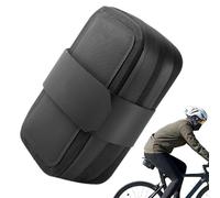 Bolsa de sillín de bicicleta, mochila bajo el asiento, bolsa para sillín de bicicleta, bolsa para sillín de bicicleta, bolsa de sillín de bicicleta de 0,8 l, bolsa pequeña impermeable, bolsa de