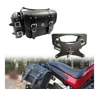 Bolsa De Sillín Lateral para Motocicleta Derecha E Izquierda con Soporte Montaje para Benelli Leoncino 500