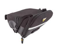 Bolsa De Sillín Topeak Aero Wedge Grande Negra Expandible