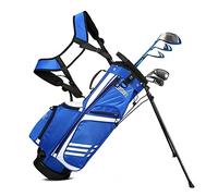 Bolsa de Soporte Golf, Bolsa Transporte retráctil for Viajes, organizadora Gran Capacidad for con divisores 3 vías(Blue)