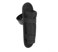 Bolsa de soporte para correa de micrófono con correas de gancho ajustables para cinturón o poste, compatible con Encore2 y micrófono inalámbrico, hecho de nailon con panel trasero de polipropileno