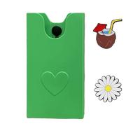 Bolsa de soporte telefónico: accesorio silicona portátil, diseño acceso rápido, conector caja flexible ligero | Accesorio bolso para vacaciones en la playa viajes al aire libre, suministros diarios, t