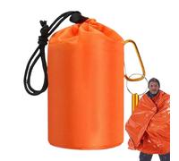 Bolsa de supervivencia, saco de dormir a prueba de viento resistente a las lágrimas - equipo de camping de uso pesado aislado térmico impermeable para exteriores