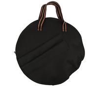 Bolsa de Tambor Tonto, Funda de Transporte Portátil para Instrumentos de Percusión de Tela Oxford, Rayas Amarillas y Negras