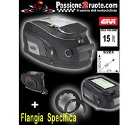 Bolsa De Tanque Moto Tanklock Givi XS307 + BF01 Suzuki GSX-R 750 09-12