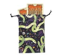Bolsa de Tarot | Bolsa de Almacenamiento para Cartas de Tarot y Dados | Accesorios de adivinación Organizador para Joyas de Cristales | para Principiantes Adultos y Amantes de la adivinación