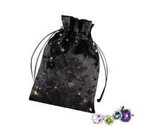Bolsa de Tarot - Bolsa de Terciopelo para Tarjetas de oráculo, Bolsa de Almacenamiento de Tarot de Felpa, Soporte portátil con cordón, Bolsas de joyería multifuncionales para Tarjetas de