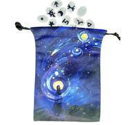 Bolsa de tarot con cordón, bolsa de almacenamiento de tarot de Navidad, 5,12x7,09 pulgadas tarot Deck card rune dice holder gem storage Jewelry bolsa favorita bolsa, multicolor, 80, Consulte la