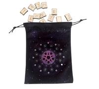 Bolsa De Tarot, Funda para Barajas De Tarot Y Oráculo En Terciopelo, Bonito Estuche Gótico para Joyería Y Colección para Entusiastas Magos
