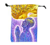 Bolsa De Tarot | Tarjetero De Tela Para Tarot Oráculo - Estuche Vintage Gótico Para Barajas De Juego Adivinación Halloween Lectura