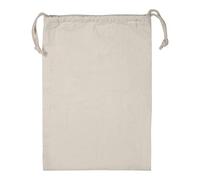 Bolsa de Tela de Algodón Pequeña con Cordón - Bolsa de Pan y Frutas - Almacenamiento - Redes de Compras Red Vegetal Bricolaje Sostenible (22*28cm)