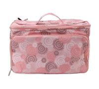 Bolsa de Tela de Tela Oxford Mtlavishy Bolsa de Soporte de Crochet portátil Multifuncional con divisores Ideales para entusiastas de los Tejidos en casa o en el 408G 40x22x21cm