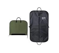 Bolsa de Tela Oxford for Ropa, Organizador de Almacenamiento con Cremallera for Armario, for Trajes, Vestidos, Abrigos, Ropa, Funda de Transporte, Viajes de Negocios(Green)