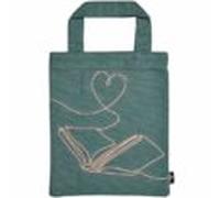 Bolsa De Tela Para Libros Con Bordado Ref. 83325