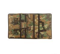 Bolsa de tela plegable con forro de vagón, tela Oxford impermeable, para camping, playa, picnic, jardín, instalación rápida y fácil (camuflaje verde)