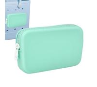 Bolsa de teléfono para bolsa de asas - Soporte de silicona con cremallera, bolsillo de almacenamiento compacto, clip de almacenamiento extraíble, práctico estuche cartera | Soporte para teléfono