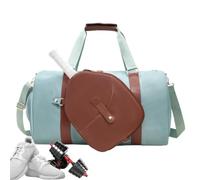 Bolsa de Tenis de Raqueta y Correa Ajustable para Mujer y Hombre | Bolso de Gimnasio para Zapatos Toalla Botella y Termo para Viaje Playa Camping Escapada Trayecto Diario Zapatillas Tenis