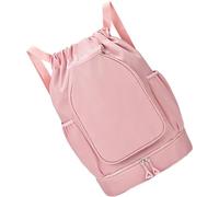 Bolsa De Tenis Separada En Y Húmedo Mochilas con Cordón para Gimnasio Baloncesto Fitness Bádminton para Mujeres Hombres Mochilas Cordón Tenis Gimnasio Deporte Separación Seca Y Húmeda