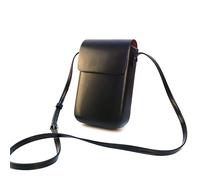 Bolsa De Tijeras con Solapa para Peluquero, Peluquero De Cuero, Bolsa De Mensajero De Cizalla Negra, Funda para Herramientas Elegante, Soporte para Corte De Pelo, Cinturón para Salón