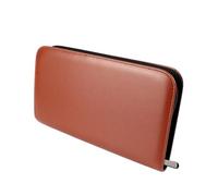 Bolsa de tijeras de PU versátil para peluqueros peluqueros mascotas almacenamiento seguro 3 o 4 tijeras en entornos de trabajo ofrecen peluquería suministros bolsa de vivienda, marrón