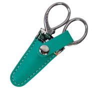 Bolsa de tijeras, organizador para fundas de tijeras de piel sintética - Estuche para tijeras de bordado, protectora para bordado, costura, acolchados, manualidades