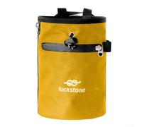Bolsa de tiza con cinturón ajustable y bolsillos para guardar artículos esenciales durante actividades deportivas (naranja)