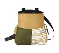 Bolsa de tiza escalada - Bolsa de almacenamiento de polvo de roca, soporte de apertura ancha | Contenedor duradero a prueba de polvo con correa ajustable para entrenamiento de levantamiento de pesas