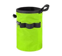 Bolsa de tiza para escalada en roca, bolsa de tiza con cinturón ajustable y bolsillo de almacenamiento con cremallera, equipo para levantamiento de pesas, disco de golf, pared, entrenamiento, boulder