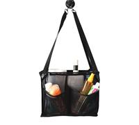 Bolsa De Toiletry de red, gran kit de ducha de red, bolsa de maquillaje para pesca playa gimnasio camping casa camping-Car piscina caminar interior picnic exterior
